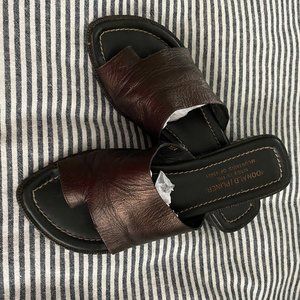 DONALD PLINER Wrapped Toe Slide Sandal